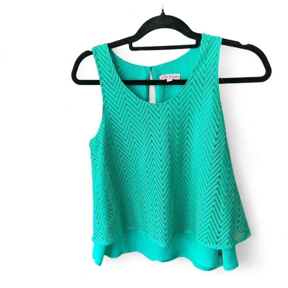 Candies Women's Sleeveless Tank‎ Size S